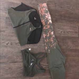 A Kylie Jenner puma activewear set S very cute